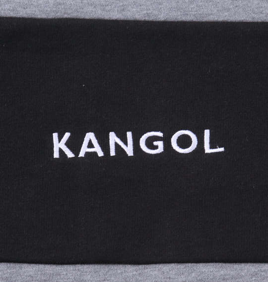 KANGOL 裏起毛クルートレーナー グレー