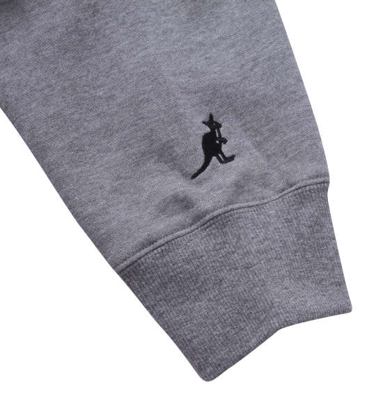 KANGOL 裏起毛クルートレーナー グレー