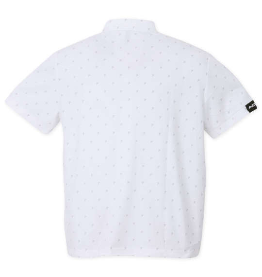 adidas golf アディダスロゴモノグラムプリント半袖B.Dシャツ ホワイト