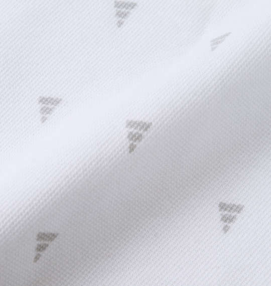 adidas golf アディダスロゴモノグラムプリント半袖B.Dシャツ ホワイト
