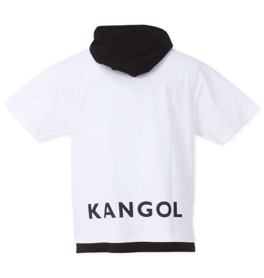 KANGOL 半袖Tパーカー ホワイト