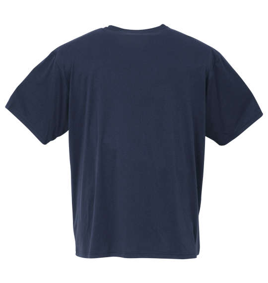 LE COQ SPORTIF 杢スムースグラフィックプラクティス半袖Tシャツ ネイビー