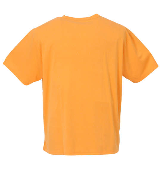 LE COQ SPORTIF 杢スムースグラフィックプラクティス半袖Tシャツ オレンジ