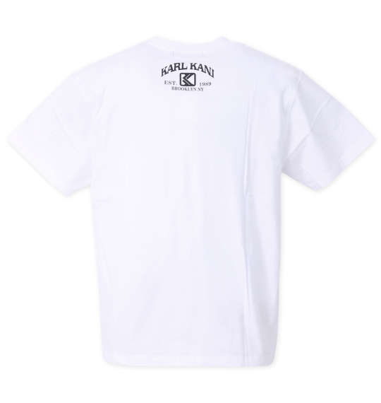 KARL KANI 天竺半袖Tシャツ ホワイト