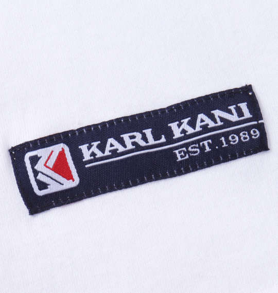 KARL KANI 天竺半袖Tシャツ ホワイト