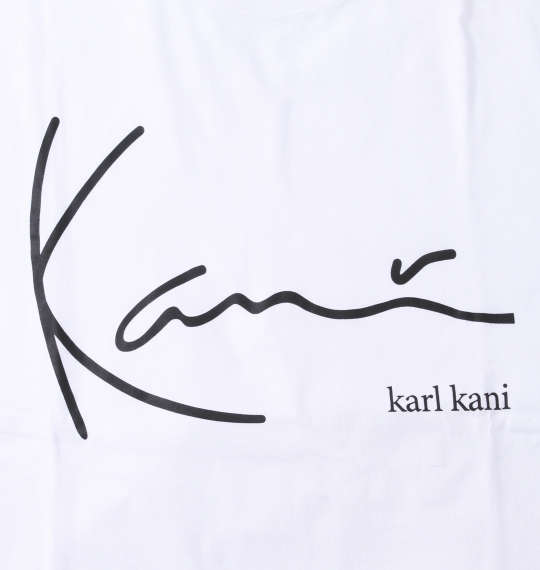 KARL KANI 天竺半袖Tシャツ ホワイト