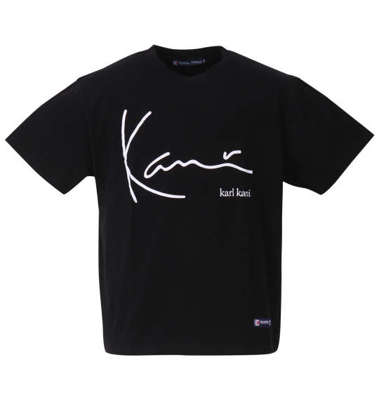 KARL KANI 天竺半袖Tシャツ ブラック