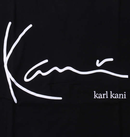 KARL KANI 天竺半袖Tシャツ ブラック