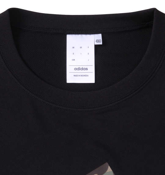 adidas BOSカモ半袖Tシャツ ブラック