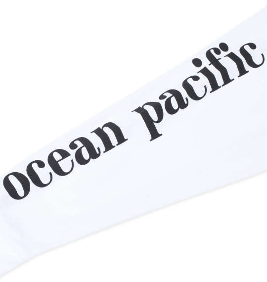 OCEAN PACIFIC 長袖フルジップパーカーラッシュガード ホワイト