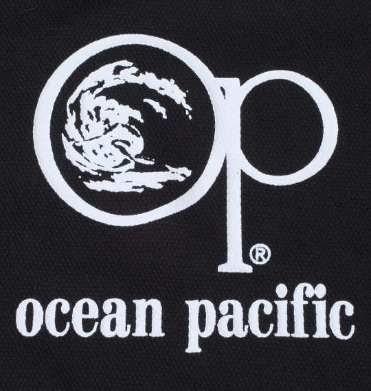 OCEAN PACIFIC 長袖フルジップパーカーラッシュガード ブラック