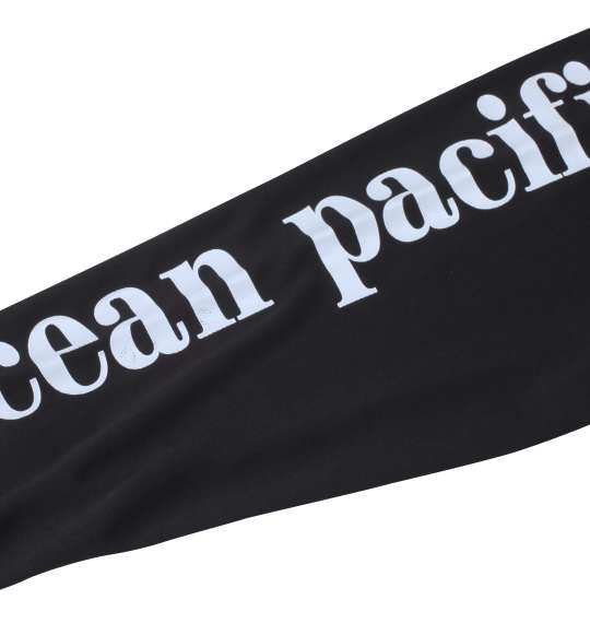 OCEAN PACIFIC 長袖フルジップパーカーラッシュガード ブラック