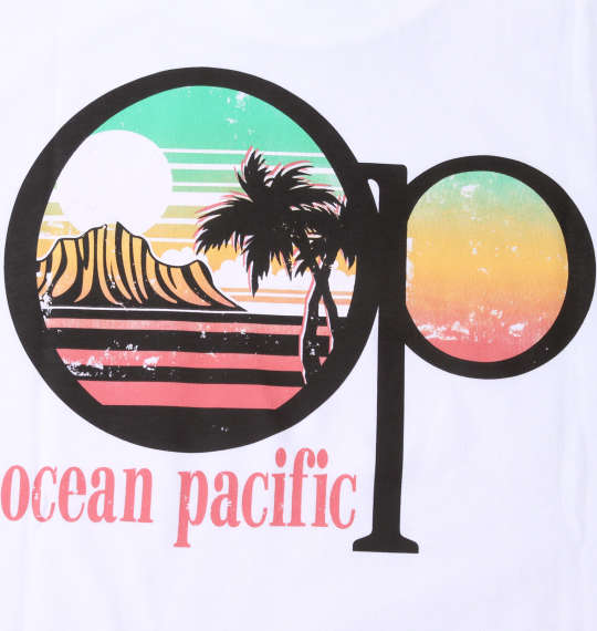 OCEAN PACIFIC 天竺半袖Tシャツ ホワイト