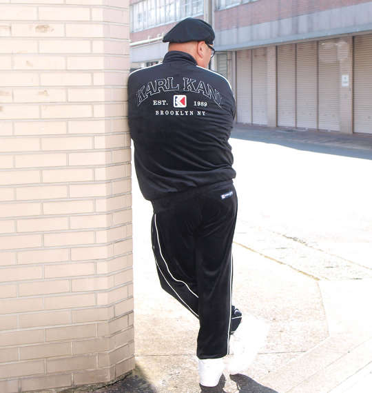 KARL KANI ベロアセット ブラック