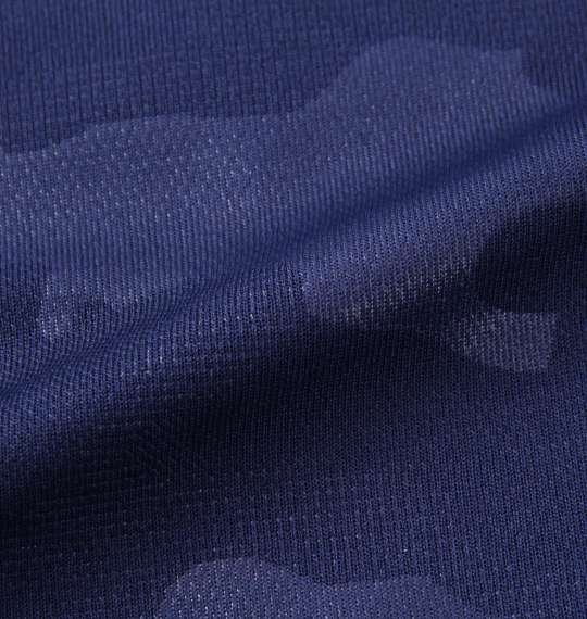 SY32 by SWEET YEARS エクスチェンジエンボスカモ半袖Tシャツ ネイビー
