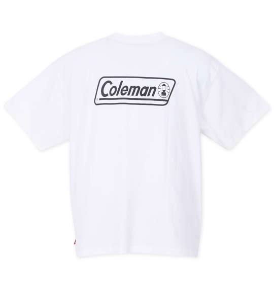 Coleman USAコットンポケット付半袖Tシャツ ホワイト