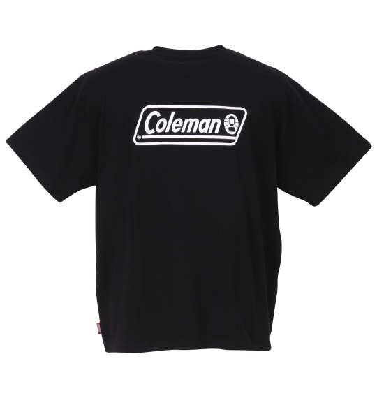 Coleman USAコットンポケット付半袖Tシャツ ブラック
