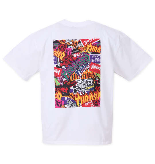 THRASHER 半袖Tシャツ ホワイト