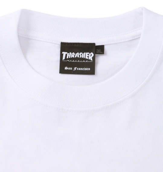 THRASHER 半袖Tシャツ ホワイト
