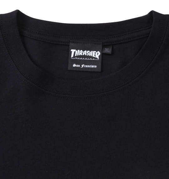 THRASHER 半袖Tシャツ ブラック