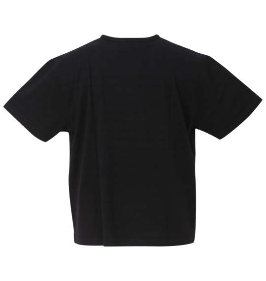 Mc.S.P タックボーダーフェイクレイヤードヘンリー半袖Tシャツ ブラック