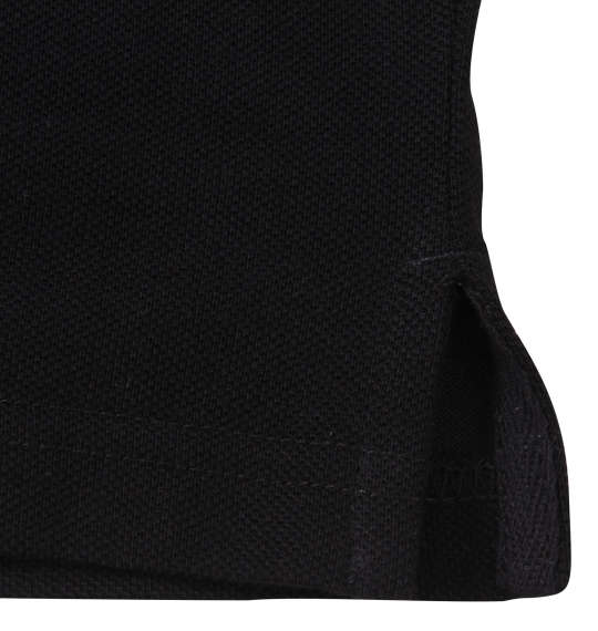 Ed Hardy プリント&刺繍鹿の子半袖ポロシャツ ブラック×ピンク