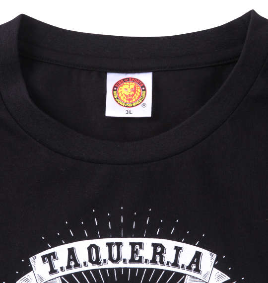 新日本プロレス エル・デスペラード「Carta」半袖Tシャツ ブラック