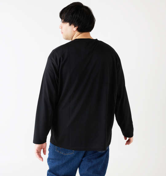 Re:luxi ビッグロゴ長袖Tシャツ ブラック