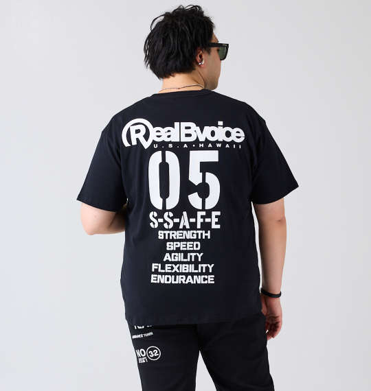 RealBvoice 天竺半袖Tシャツ ブラック
