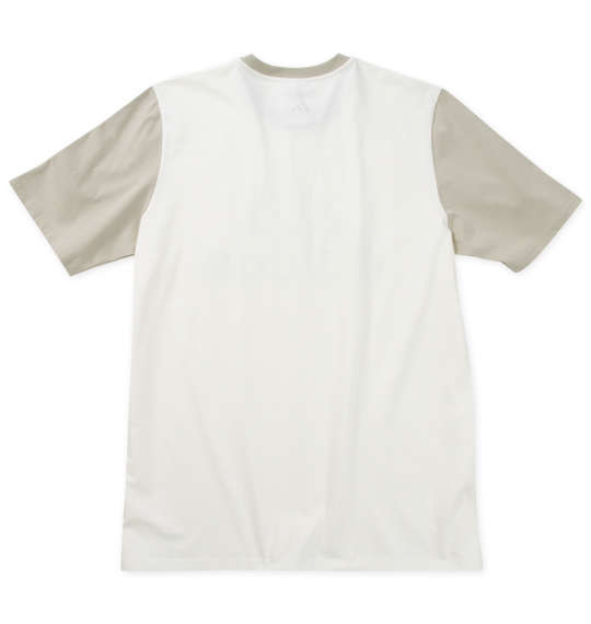 adidas M ESS BL半袖Tシャツ オフホワイト