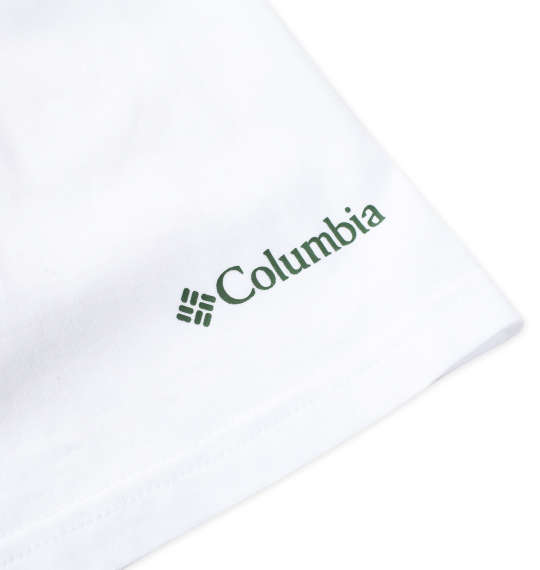 Columbia ロッカウェイリバーグラフィック半袖Tシャツ ホワイト