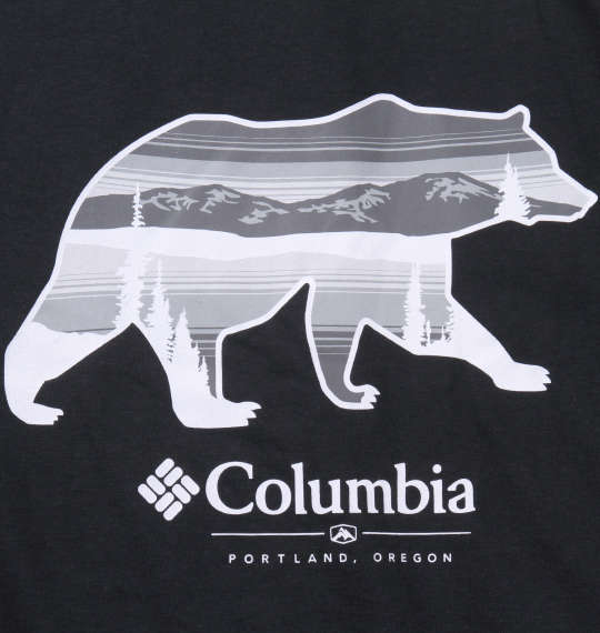 Columbia ロッカウェイリバーアウトドア半袖Tシャツ ブラック