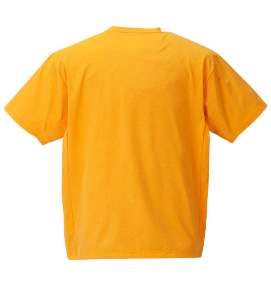 MOVESPORT SUNSCREEN TOUGHオーセンティックロゴ半袖Tシャツ オレンジ
