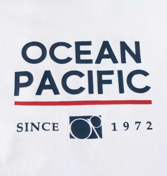 OCEAN PACIFIC PEARTEX UV長袖フルジップパーカー ホワイト