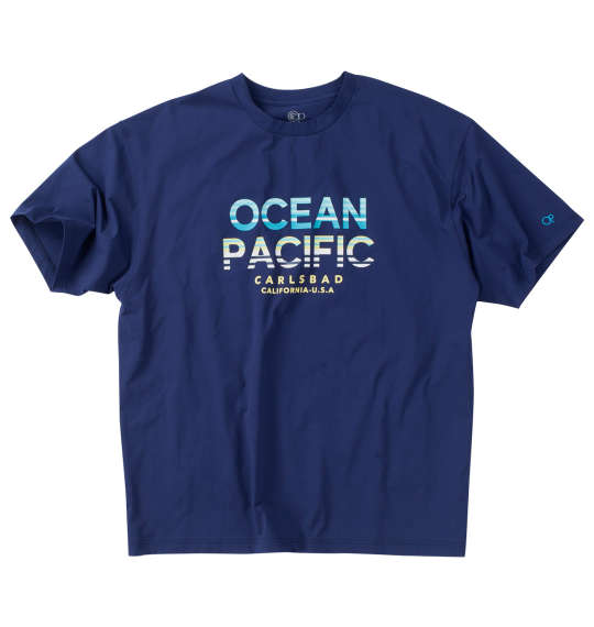 OCEAN PACIFIC PEARTEX UV半袖Tシャツ ネイビー