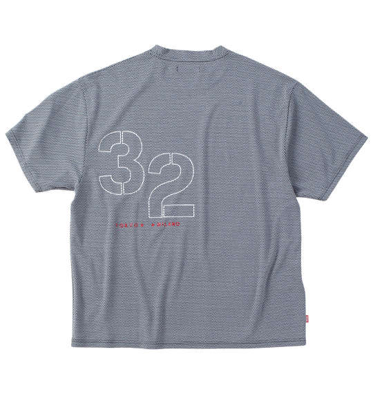 SY32 by SWEET YEARS ステンシルロゴ半袖Tシャツ ブラック×グレー