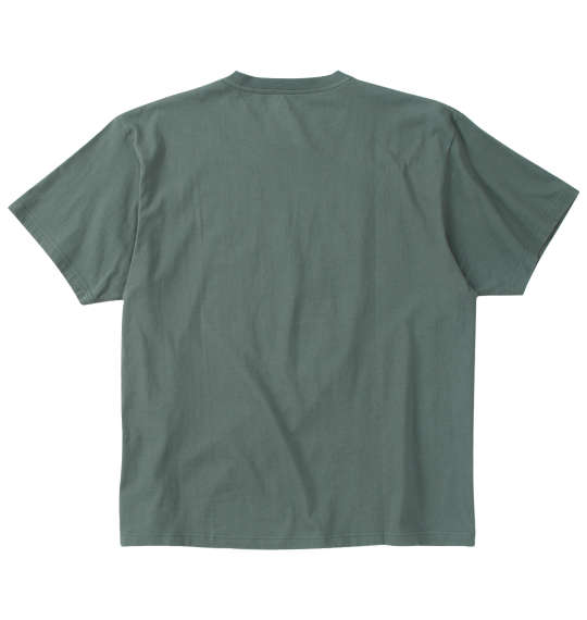 Mc.S.P オーガニックコットンクルーネック半袖Tシャツ グリーン