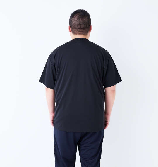 MOVESPORT ビッグロゴ半袖Tシャツ ブラック