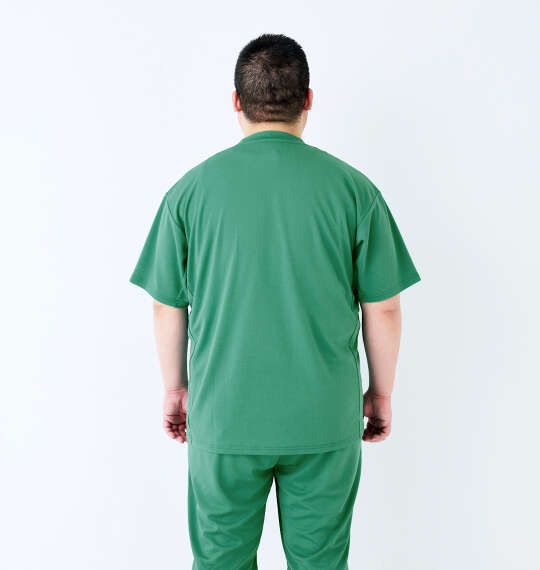 MOVESPORT ビッグロゴ半袖Tシャツ グリーン