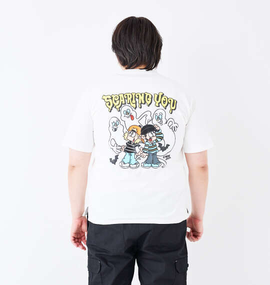 ATC×NEW JACK BOB&FREDゴースト半袖Tシャツ ホワイト