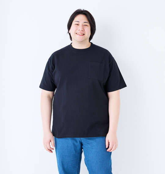 Goodwear USAコットンポケット付半袖Tシャツ ブラック