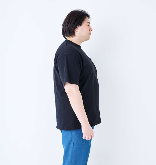 Goodwear USAコットンポケット付半袖Tシャツ ブラック