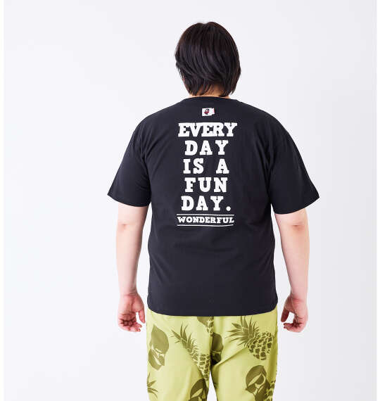 FUN for modemdesign DOG半袖Tシャツ ブラック