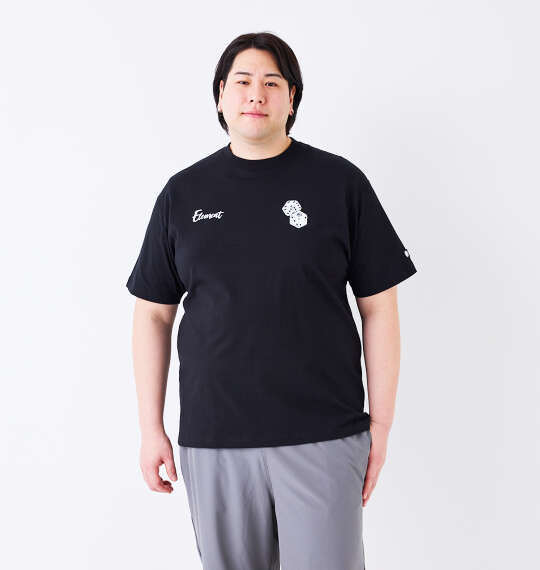 ELEMENT DICE半袖Tシャツ ブラック