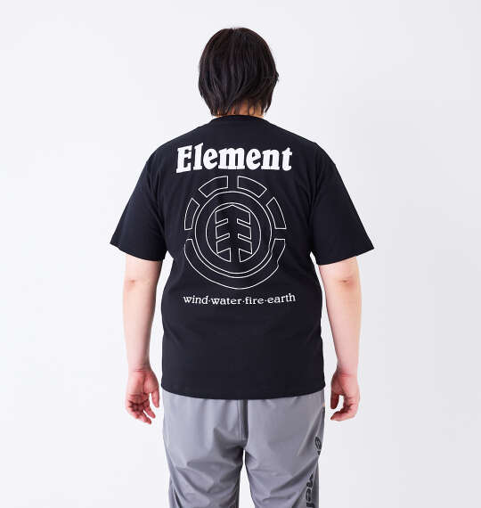ELEMENT FLANE半袖Tシャツ ブラック