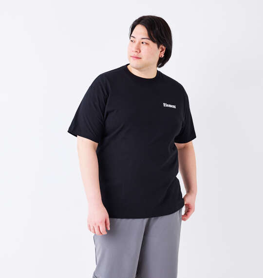 ELEMENT FLANE半袖Tシャツ ブラック