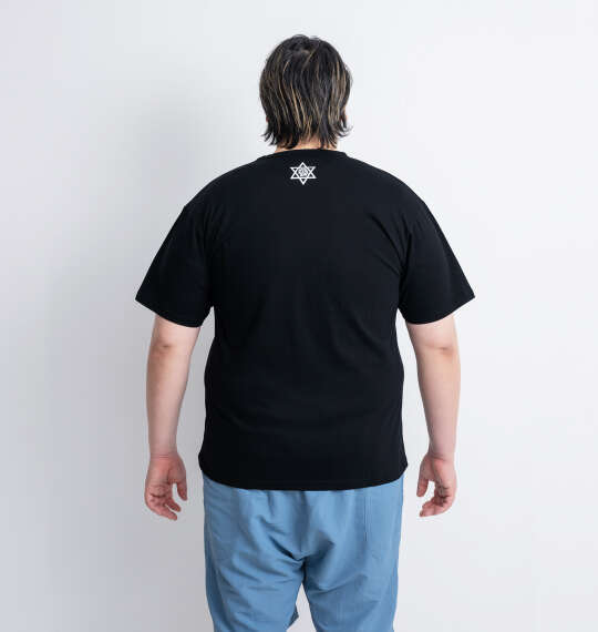 PSYCHO NATION サイコ×寝田ルネ メイド半袖Tシャツ ブラック