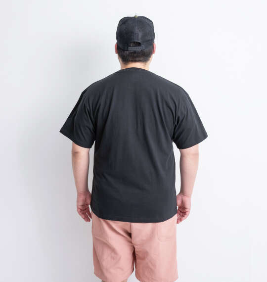 Mc.S.P オーガニックコットンクルーネック半袖Tシャツ ブラック