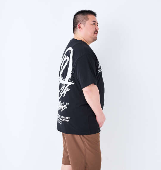 RealBvoice DRYストレッチポケット付半袖Tシャツ ブラック
