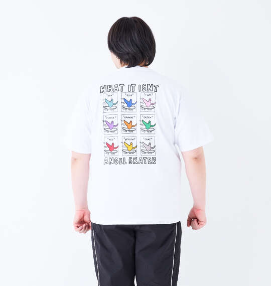 (What it isNt) 天竺プリント半袖Tシャツ ホワイト